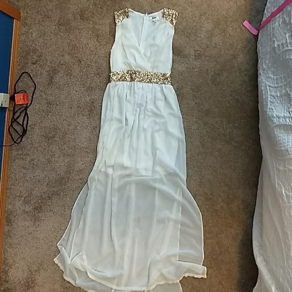 Red clover dress